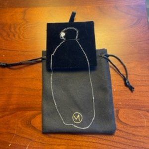 Mejuri sterling silver necklace